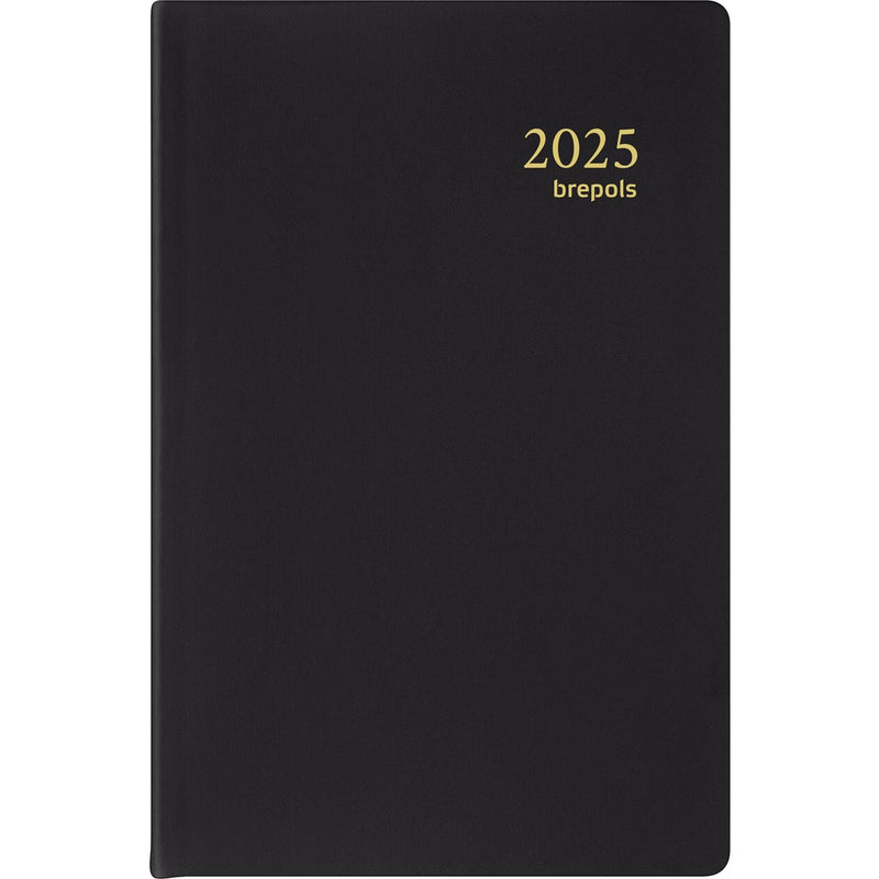 Afbeelding laden in galerijviewer, Brepols agenda delta seta 2026 zwart
