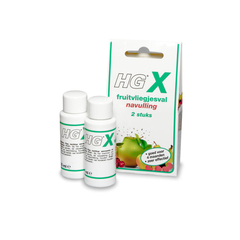 Load image into Gallery viewer, Hg fruitvliegjesval navulling insecticide (2 x 20 ml)