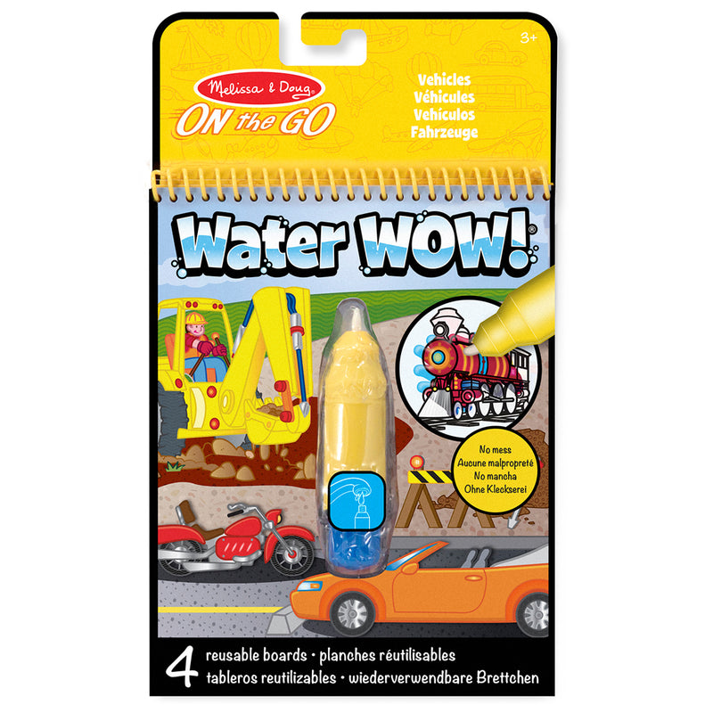 Load image into Gallery viewer, Melissa doug verven met water voertuigen
