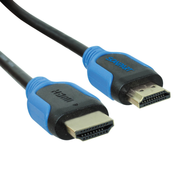 Load image into Gallery viewer, Scanpart hdmi kabel blauw 1,5m