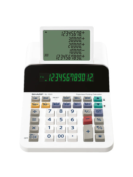 Load image into Gallery viewer, Citizen sh-el1501 calculator sharp el1501 wit desk 12 digit