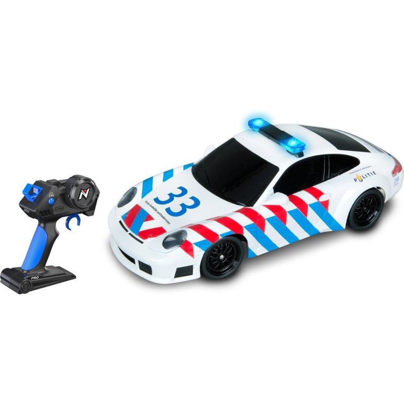 Load image into Gallery viewer, Nikko rc porsche politie 1:16 + licht en geluid