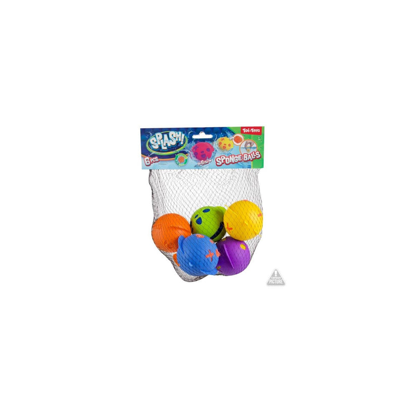 Load image into Gallery viewer, Toi-toys splash super splashballen 6 stuks 6cm