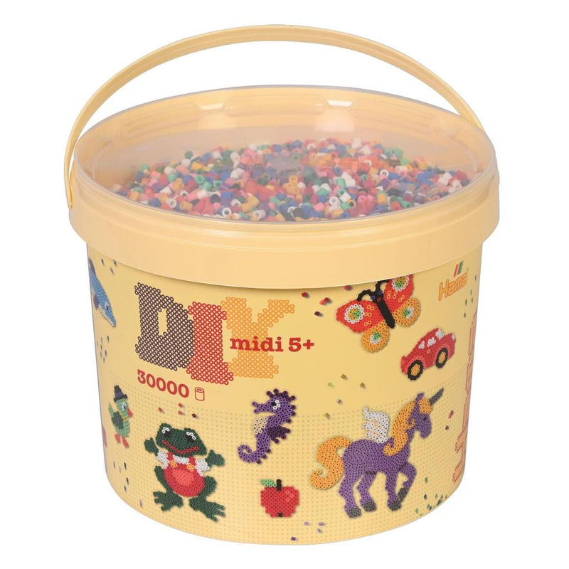 Load image into Gallery viewer, Hama strijkkralen midi emmer 30000 stuks