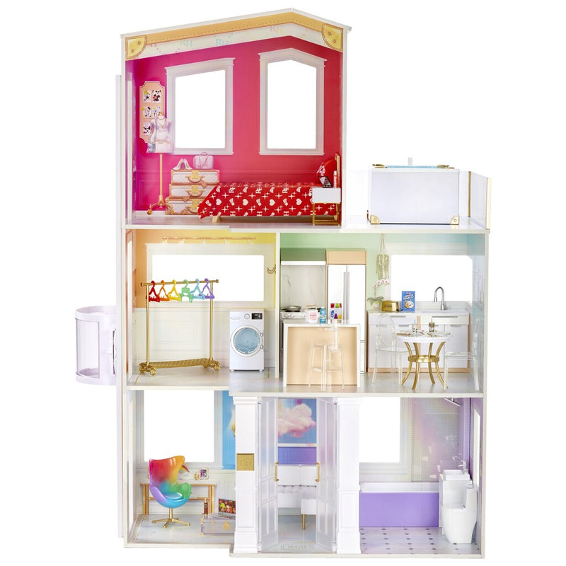 Load image into Gallery viewer, Rainbow Rainbow High Fashion Houten Huis 122x91 cm 122x91 cm