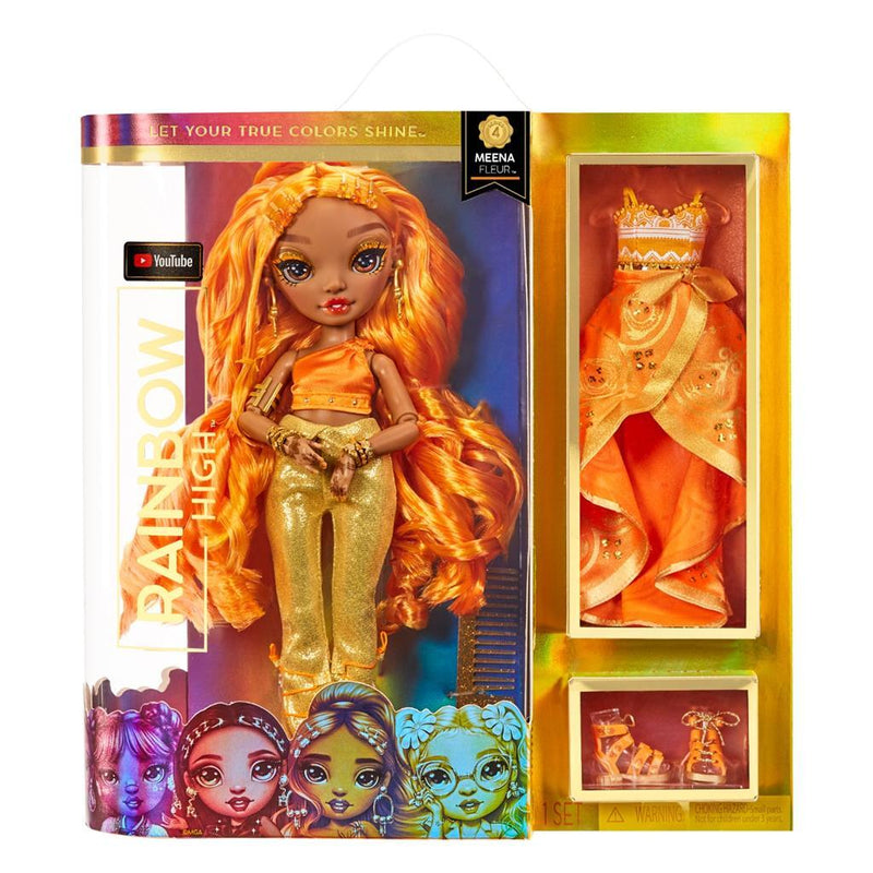 Afbeelding laden in galerijviewer, Rainbow High Rainbow High Fashion Pop Meena + Accessoires