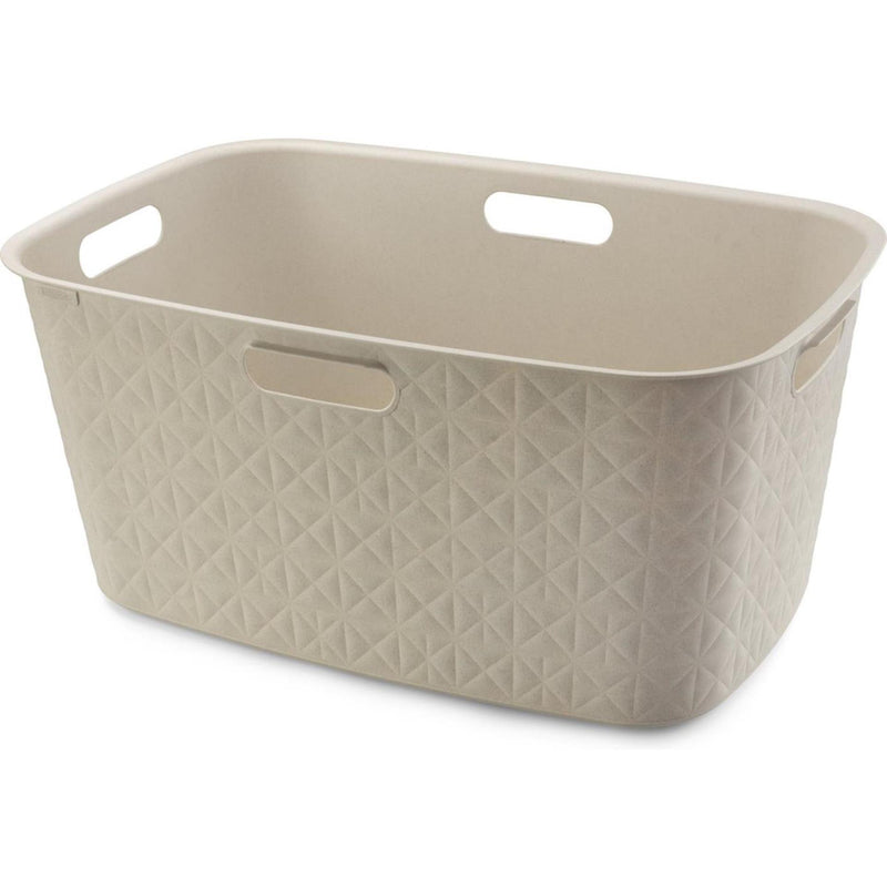 Load image into Gallery viewer, Curver softex wasmand 45l krijtwit