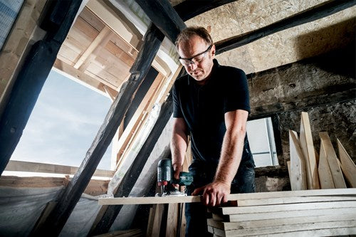 Load image into Gallery viewer, Metabo ste 100 quick decoupeerzaag 710w exclusief koffer