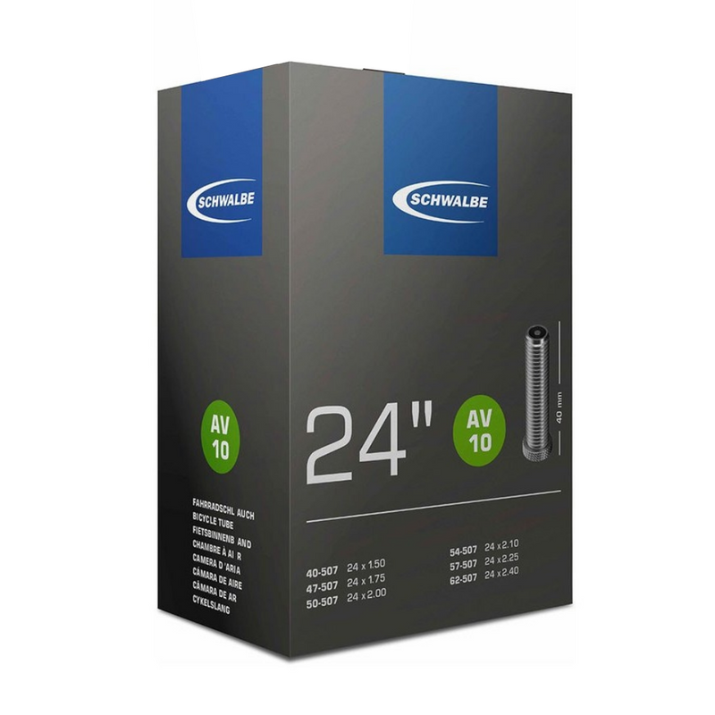 Load image into Gallery viewer, Schwalbe Binnenband av10 24 inch 40 62-507 av 40 mm