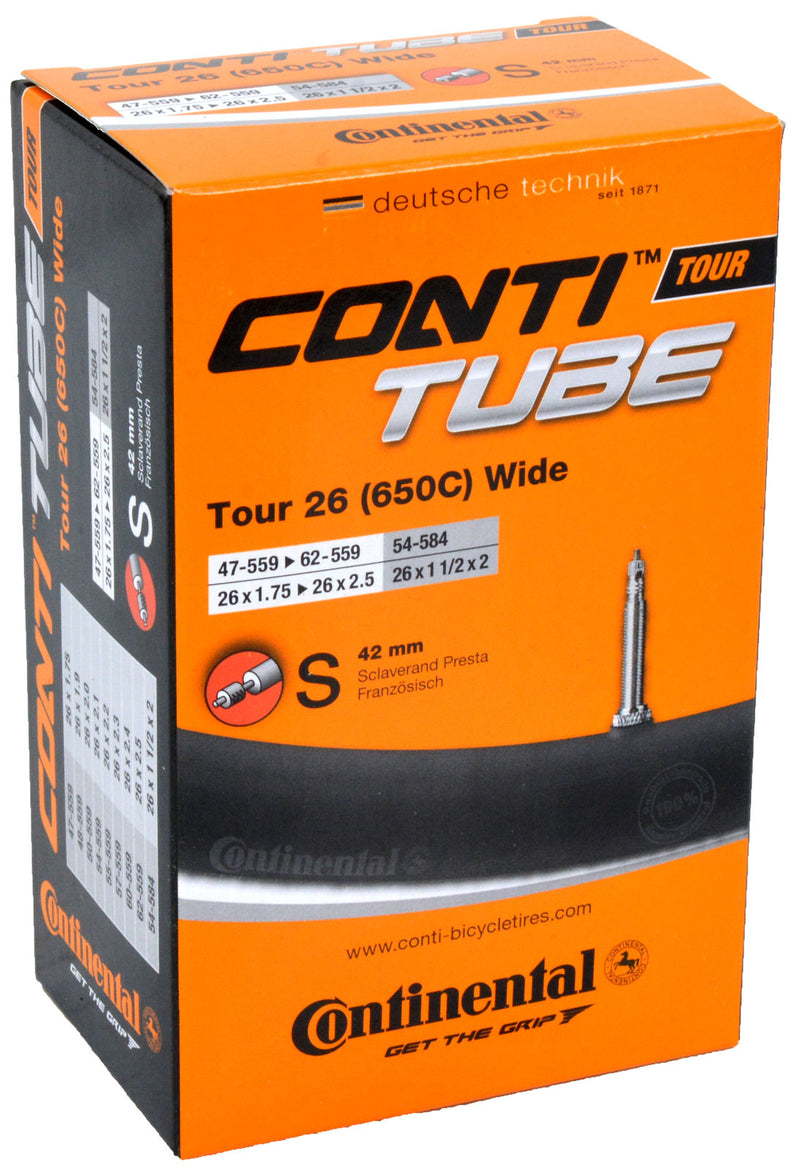Load image into Gallery viewer, Continental tour 26 wide s42 tube