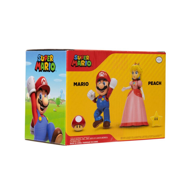 Load image into Gallery viewer, Super mario figuren mario en peach