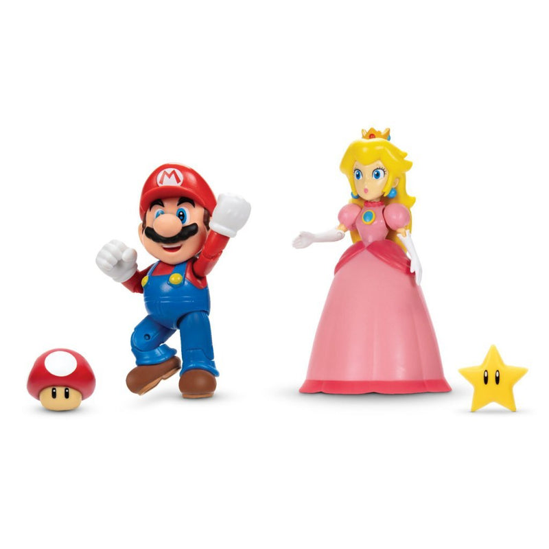 Load image into Gallery viewer, Super mario figuren mario en peach
