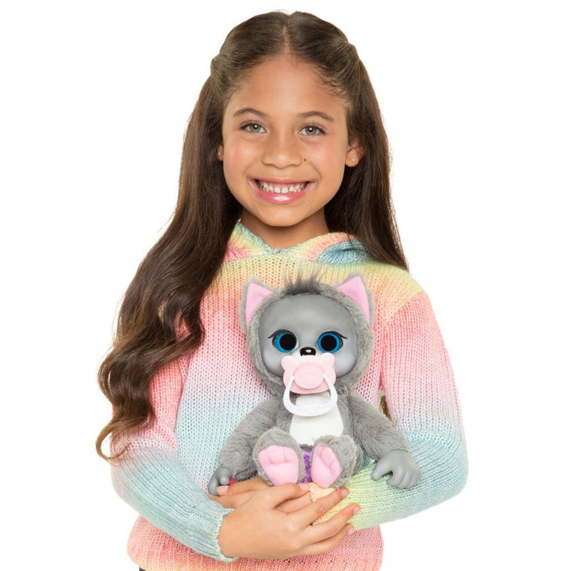 Load image into Gallery viewer, Jakks jakks animal babies wolf + geluid