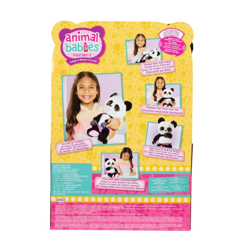 Load image into Gallery viewer, Jakks animal babies panda + geluid