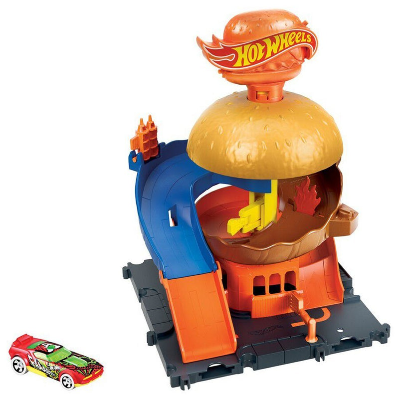 Load image into Gallery viewer, Mattel City Downtown Speelset Assorti
