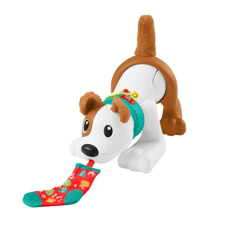 Load image into Gallery viewer, Fisher price crawl with me puppy + licht en geluid