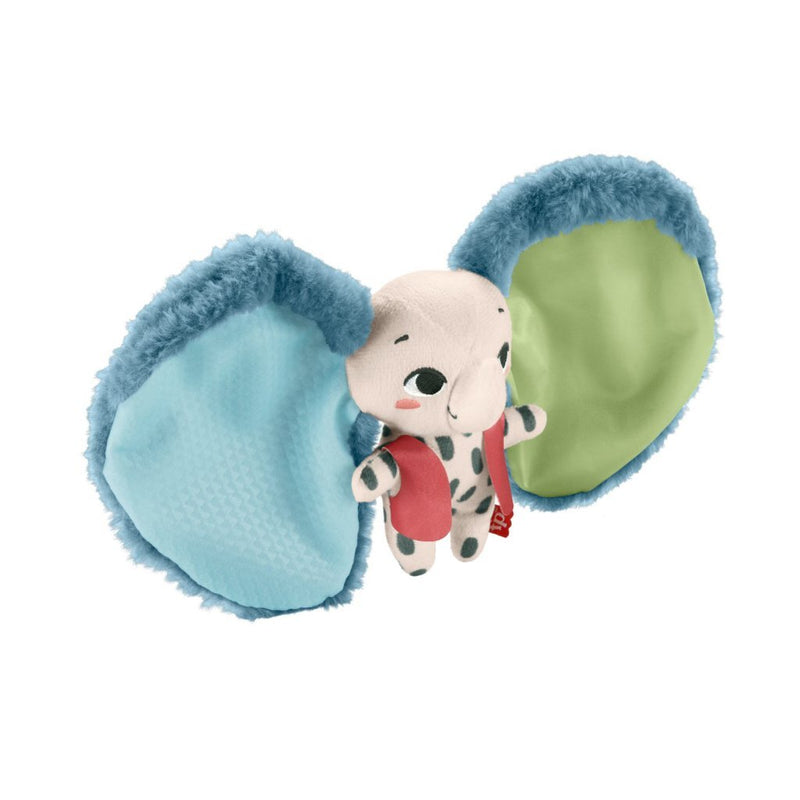 Load image into Gallery viewer, Fisher price all ears lovey knuffel olifant