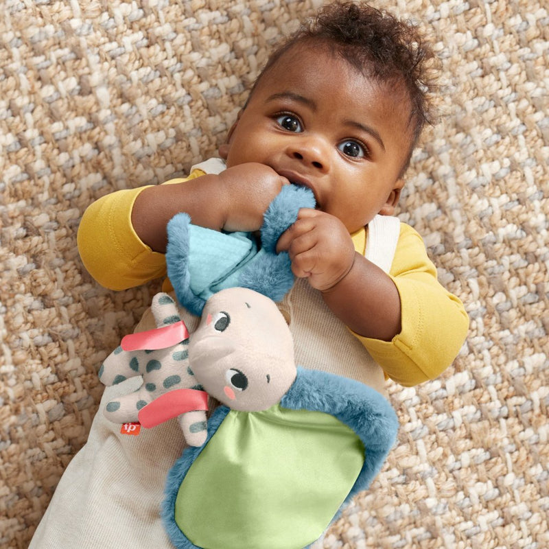 Load image into Gallery viewer, Fisher price all ears lovey knuffel olifant
