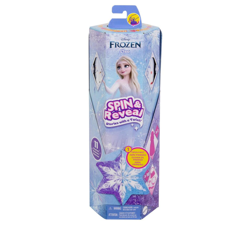Load image into Gallery viewer, Disney frozen dinsey frozen spin and reveal pop elsa