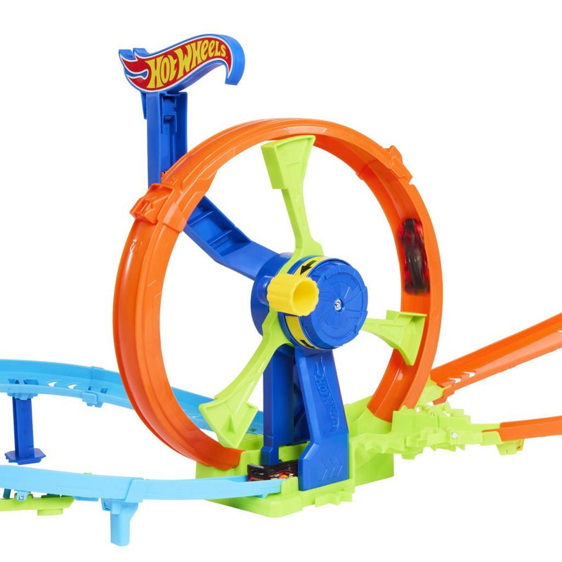 Load image into Gallery viewer, Mattel hot wheels action rapid launch en loop