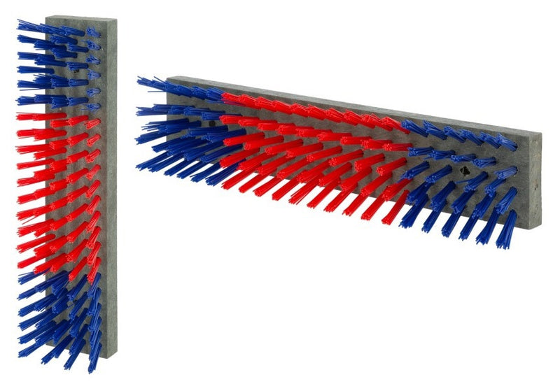 Afbeelding laden in galerijviewer, Producten veeborstel nylon blauwroodblauw 50x10cm