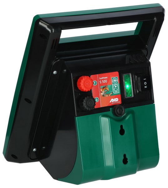 Load image into Gallery viewer, Ako producten sun power s500 schrikdraadapparaat met zonnepaneel