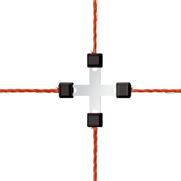 Load image into Gallery viewer, Ako producten draad kruisverbinder litzclip verzinkt 3mm 5 stuks