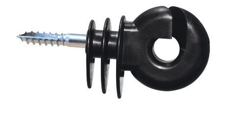 Load image into Gallery viewer, Ako producten oogisolator easy drill korte steun zwart zakje 25 st