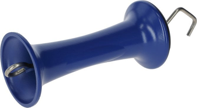 Load image into Gallery viewer, Ako poortgreep premium rvs blauw met veerbegrenzer