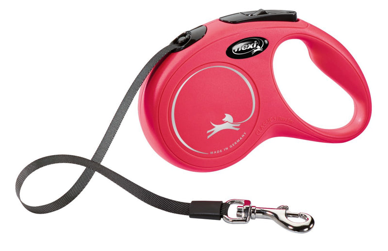 Load image into Gallery viewer, Flexi producten rollijn new classic band rood s 5 meter tot 15kg