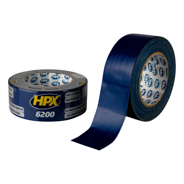 Afbeelding laden in galerijviewer, Hpx producten duct tape reparatietape donkerblauw 48mm x 25m