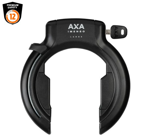 Load image into Gallery viewer, Axa ringslot imenso large retractable - zwart
