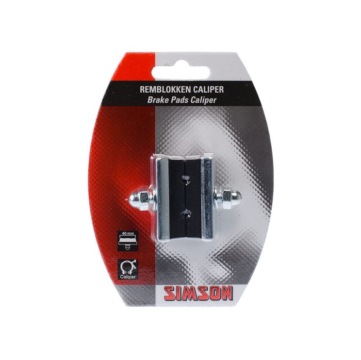 Load image into Gallery viewer, Simson remschoen Caliper 40mm per set op kaart