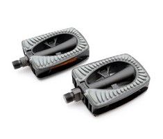 Load image into Gallery viewer, pedalen set Metropool Comfort 9 16 inch grijs zwart