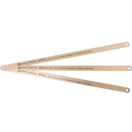 Load image into Gallery viewer, Connex zaagblad los voor ijzerzaag 300mmmetaal hss 3stuks