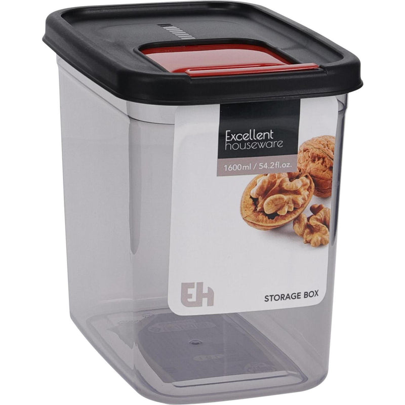 Load image into Gallery viewer, Excellent houseware strooibus kunststof met schuifklep 1600ml