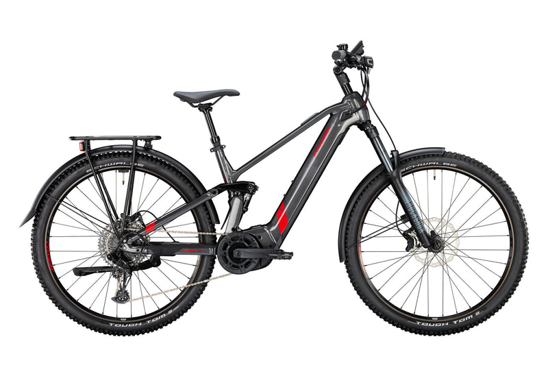 Load image into Gallery viewer, Conway elektrische suv xyron suv 4.9 mod. 24 ebike conw.xyron suv 4.9 29 43 f.sus.12sp grey red