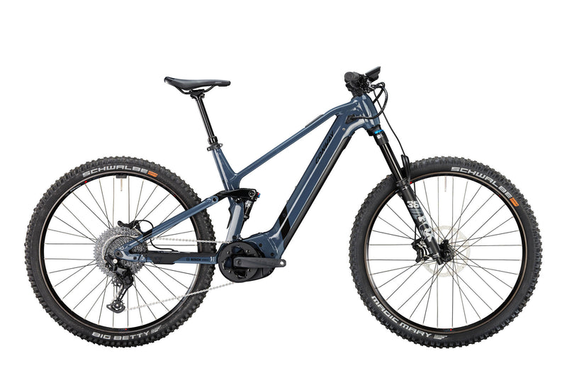 Afbeelding laden in galerijviewer, Conway elektrische mtb full-suspension xyron s 4.9 mod. 24 ebike conw. xyron s 4.9 29 40 full sus.anthr. bl.