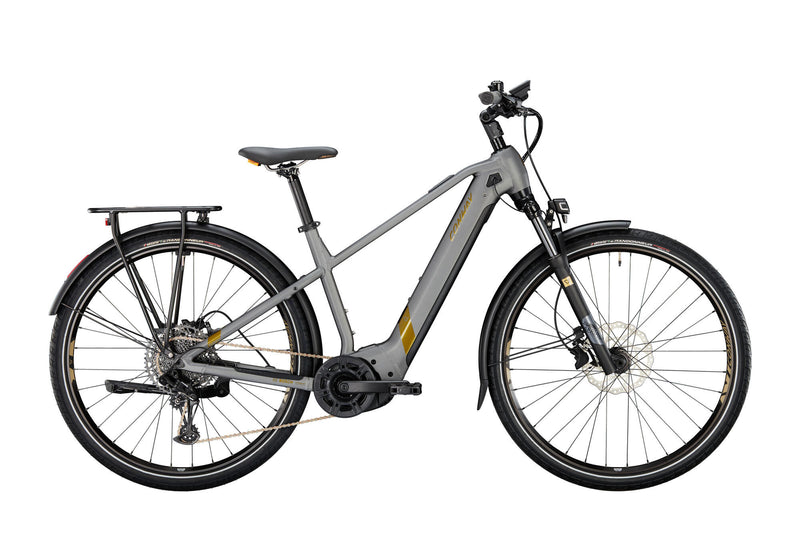 Load image into Gallery viewer, Conway elektrische trekkingfiets cairon t 5.0 mod. 23 ebike conw.cairon t 5.0 28 45 diam.12sp grey bro.