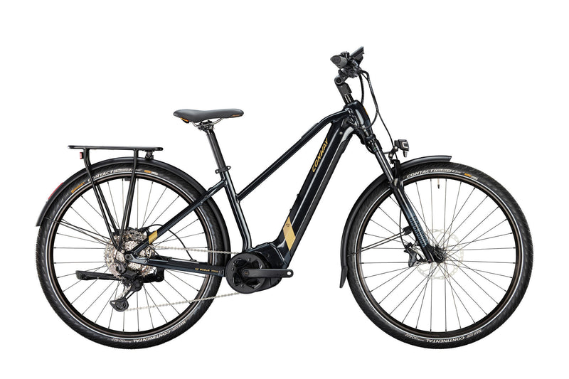 Load image into Gallery viewer, Conway elektrische trekkingfiets cairon t 6.0 mod. 24 ebike conw.cairon t 6.0 28 53 trap.11sp bl. gold