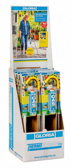 Load image into Gallery viewer, Gloria onkruidbrander thermoflamm bio classic in display | 12 stuks