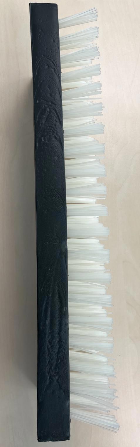 Afbeelding laden in galerijviewer, Producten kalverborstel nylon wit 45x15cm vulling 4cm
