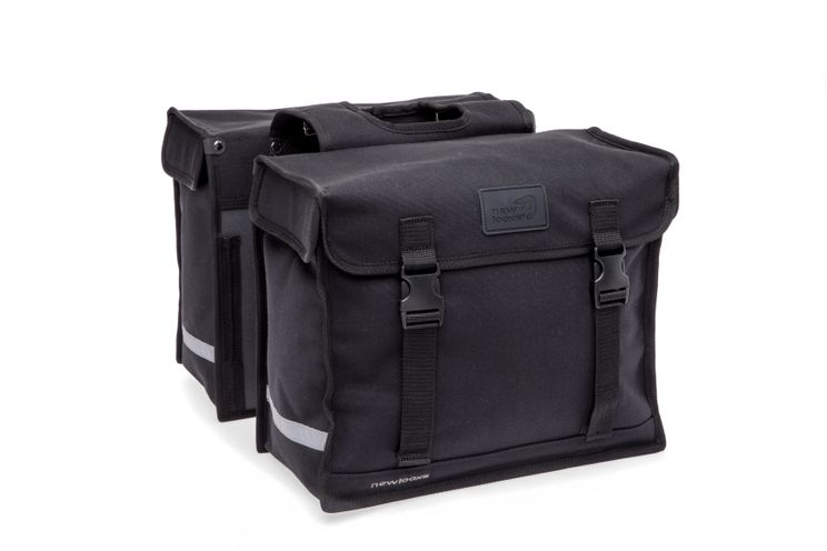 Load image into Gallery viewer, Burgers - new looxs tas new looxs double pannier deluxe zwart | 46l