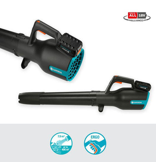 Load image into Gallery viewer, GARDENA Accu bladblazer PowerJet 18V P4A set