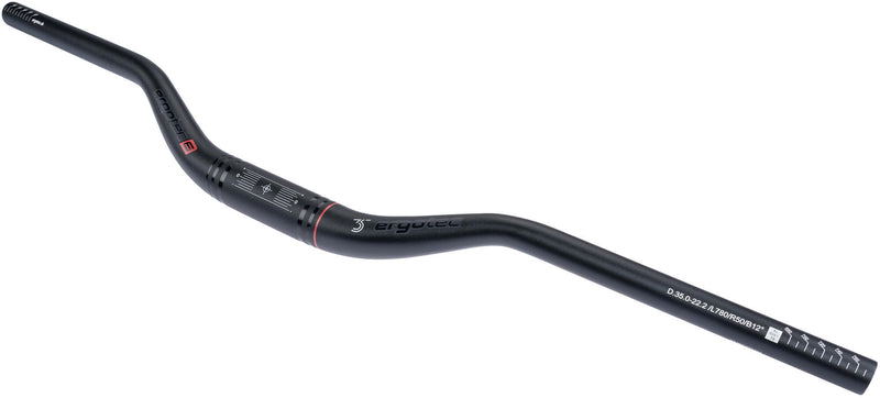 Load image into Gallery viewer, Stuur Ergotec Riser Bar ø35,0x780 - zwart