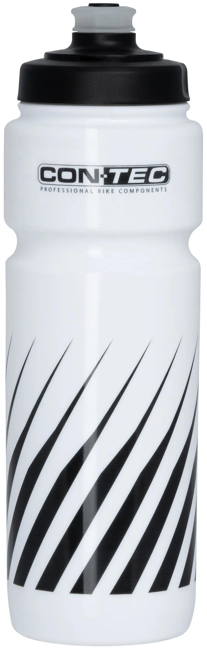 Load image into Gallery viewer, Contec trinkflasche rivers evo spikes ct bottle rivers eco spikes 750ml white black