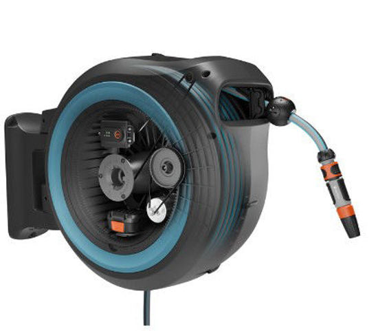 Load image into Gallery viewer, Gardena wandslangenbox powerroll xxl p4a set