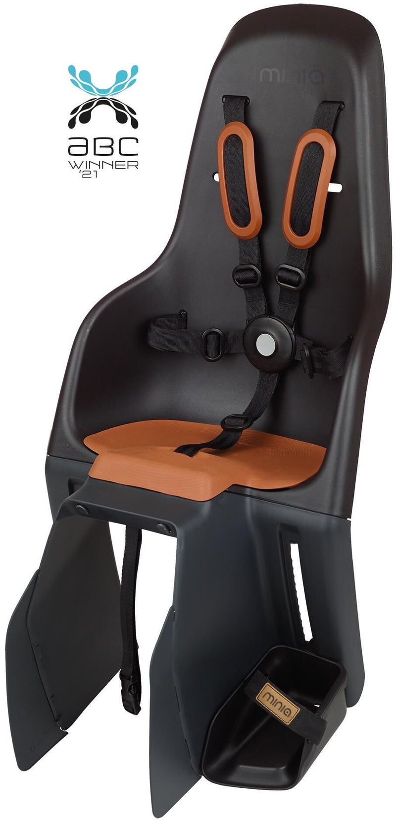 Load image into Gallery viewer, Polisport kinderzitje minia cfs child seat polisp.minia cfs black