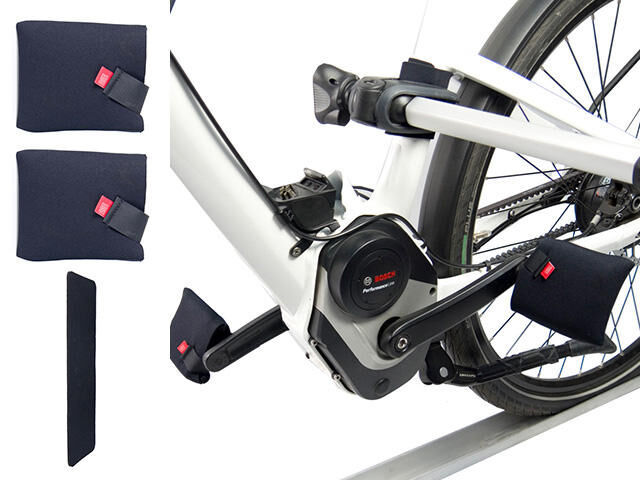 Load image into Gallery viewer, Fahrer beschermhoes set prot.sleeve set black