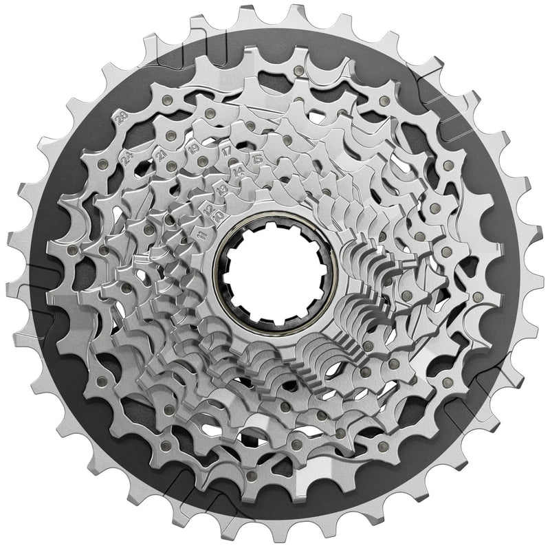 Load image into Gallery viewer, Sram kassette xg-1270 e1 cassette xg-1270 e1 10-33 z. silver
